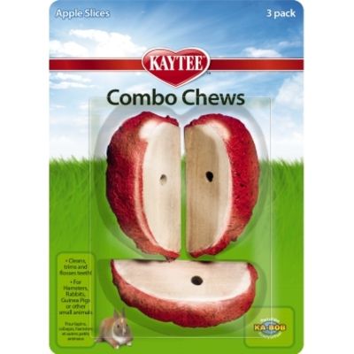 Kaytee Combo Chews Apple Slices - 3PK