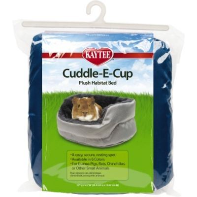 Kaytee Plush Cuddle-E-Cup Habitat Floor Sleeper