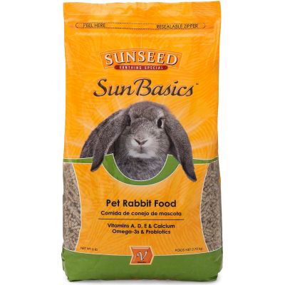 SUNSEED SunBasics Rabbit Food - 6lbs