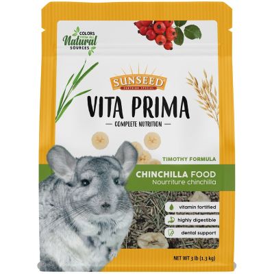 SUNSEED Vita Prima Chinchilla Food - 3lb