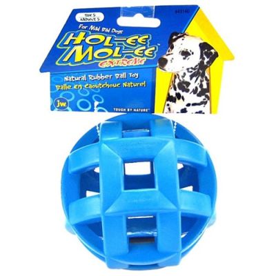 JW Pet Hol-ee Mol-ee Extreme Dog Toys-Assorted Color-5"