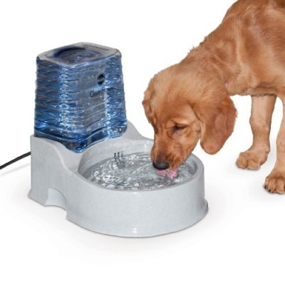 K & H CleanFlow Filtered Water Bowl for Dog - with Reservoir
