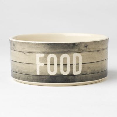 PetRageous Designs Farm Dog Food 6" Dog Bowl