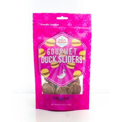 This & That Duck Sliders Dehydrated Dog Treats - 142g