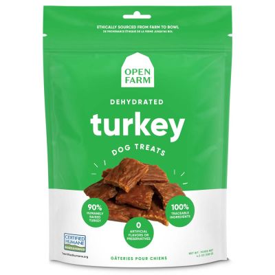 Open Farm Dehydrated Turkey Dog Treats - 4.5oz