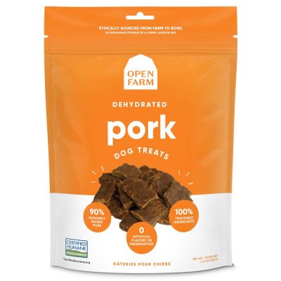 Open Farm Dehydrated Pork Dog Treats - 4.5oz