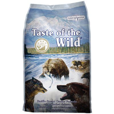 Taste of the Wild Pacific Stream with Smoked Salmon Grain-Free Dry Dog Food 28 lbs
