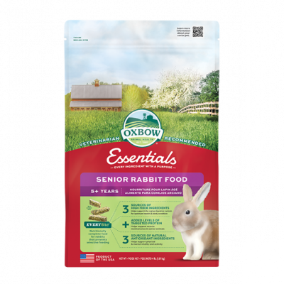 Oxbow Animal Health Essentials Senior Rabbit Food - 4lbs