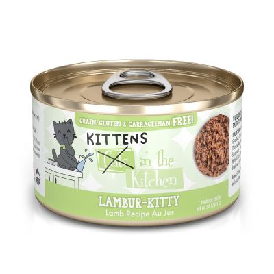 Weruva Kitten Cats in the Kitchen  Lambur-kitty Lamb Recipe Au Jus Canned Cat Food - 12 x 3oz