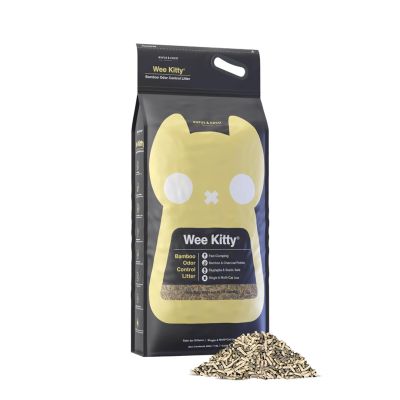 Rufus & Coco Wee Kitty Bamboo Clumping Litter - 20lb