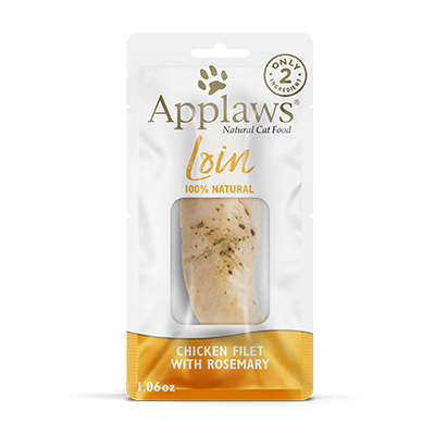 Applaws Whole Chicken Fillet with Rosemary Cat Treats 12 x 30g