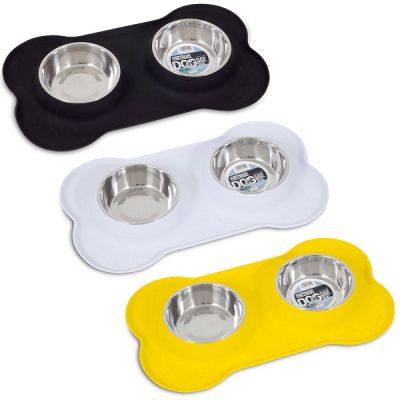 Wetnoz Flexi Bowl Duo for Dogs - Small