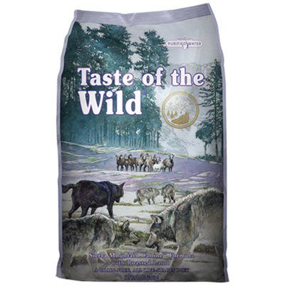 Taste of the Wild Sierra Mountain with Roasted Lamb Grain-Free Dry Dog Food 28 lbs