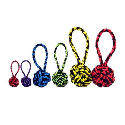 Multipet Nuts for Knots with Tug Rope Dog Toy
