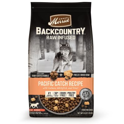 Merrick Backcountry Grain Free Raw Infused Pacific Catch Adult Dry Dog Food