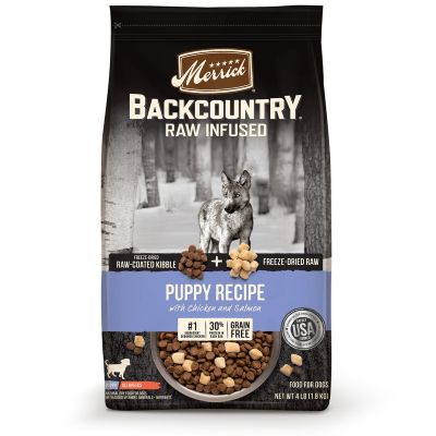 Merrick Backcountry Grain Free Raw Infused Puppy Dry Dog Food