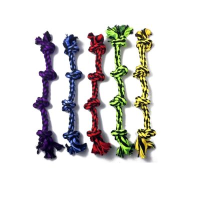 Multipet's Nuts for Knots 4-Knot Rope Dog Toy