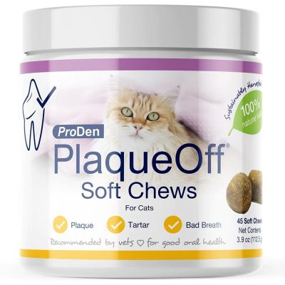 ProDen PlaqueOff Soft Chews For Cats - 45 ct