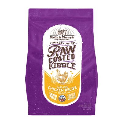 Stella & Chewy's Grain Free Raw Coated Kibble Cage-Free Chicken Dry Cat Food 