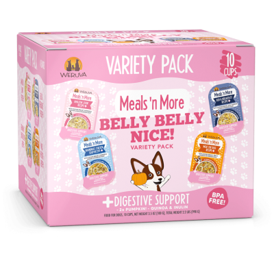 Weruva Meals 'N More Belly Belly Nice! Variety Pack Wet Dog Food - 10 x 3.5oz