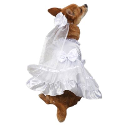 East Side Yappily Ever After Dog Wedding Dress w/ Veil