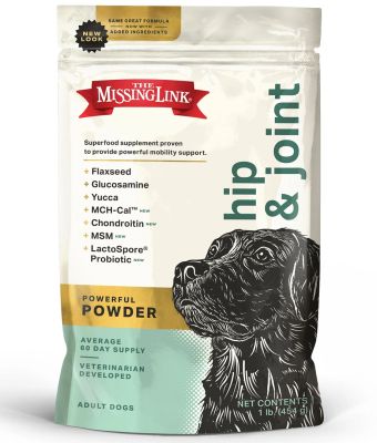 The Missing Link Ultimate Canine Hip, Joint & Coat Formula for Dogs