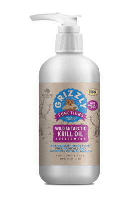Grizzly Krill Oil Dog Food Supplement