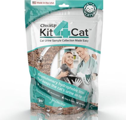 CheckUp Kit4Cat Urine Collection Pack for Cats - 2lbs