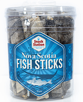 This & That Snack Station Nova Scotia Fish Skins Dehydrated Dog Treat - 20ct