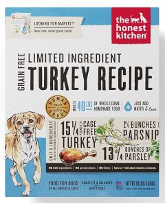 The Honest Kitchen Limited Ingredient Diet Turkey Grain-Free Dehydrated Dog Food