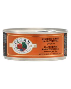 Fromm Shredded Turkey in Gravy Entree Canned Cat Food - 12x5.5oz