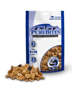 PureBites Freeze-Dried Cat Treats - Ocean Medley 22g