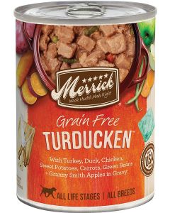 Merrick Classic Grain-Free Turducken Canned Dog Food 12x12.7oz