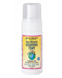 Earthbath Hypo-Allergenic Grooming Foam for Cats 4oz