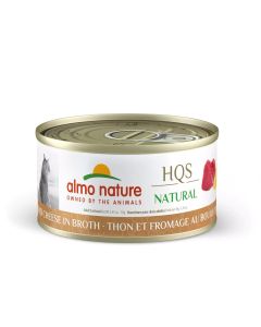 Almo Nature Natural Tuna and Cheese in Broth Grain-Free Canned Cat Food