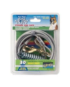 Four Paws Tie Out Cable - Heavy Weight