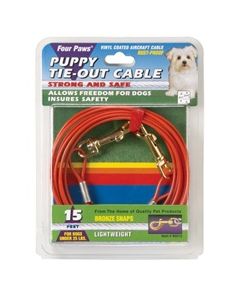 Four Paws Tie Out Cable - Puppy