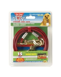 Four Paws Tie Out Cable - Medium Weight