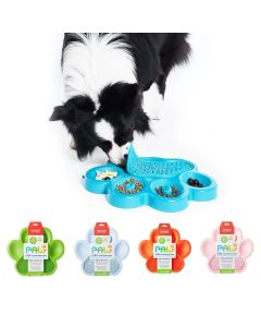 PetDreamHouse PAW 2-in-1 Lick Pad with Slow Feeder Plate