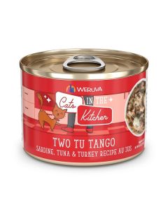 Weruva Cats in the Kitchen Two Tu Tango Sardine, Tuna & Turkey Au Jus Canned Cat Food