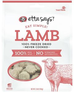 Etta Says! EAT SIMPLE! Freeze Dried Lamb Dog Treats 2.5oz