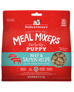 Stella & Chewy's Perfectly Puppy Beef & Salmon Freeze-Dried Dog Meal Mixer