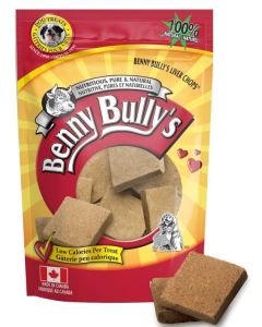Benny Bully's Liver Chops Original Dog Treats - 80g