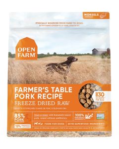 Open Farm Grain-Free Farmer's Table Pork Recipe Freeze Dried Raw Dog Food