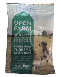 Open Farm Homestead Turkey & Chicken Dry Dog Food - Sample