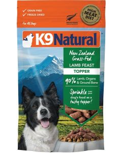 K9 Natural Lamb Feast Freeze-Dried Dog Food Topper - 5oz