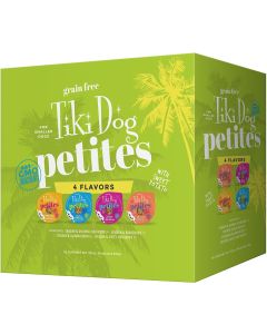 Tiki Dog Aloha Petites Variety Pack Wet Dog Food - 10 x 3oz