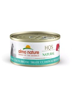 Almo Nature Natural Trout and Tuna in Broth Grain-Free Canned Cat Food 24x2.5oz