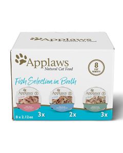 Applaws Fish Multipack Cat Food Pot 8 x 60g