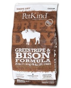 PetKind Green Tripe and Bison Dry Dog Food